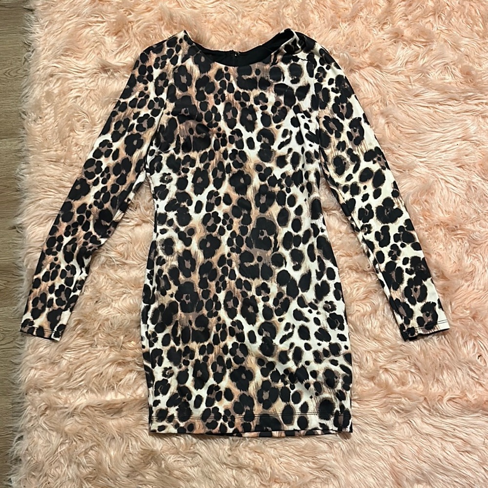 Leopard Print Women’s Dress